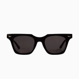 VALLEY EYEWEAR - Dylan Kain - Gloss Black w/ 24k Gold Metal Trim / Black Lens