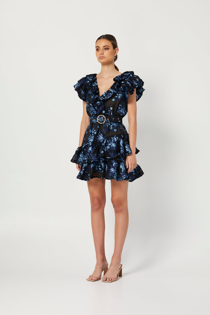 Elliatt - Collation Dress - Navy Black