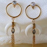 MONSIEUR BLONDE - Moon Child Earrings