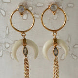 MONSIEUR BLONDE - Moon Child Earrings