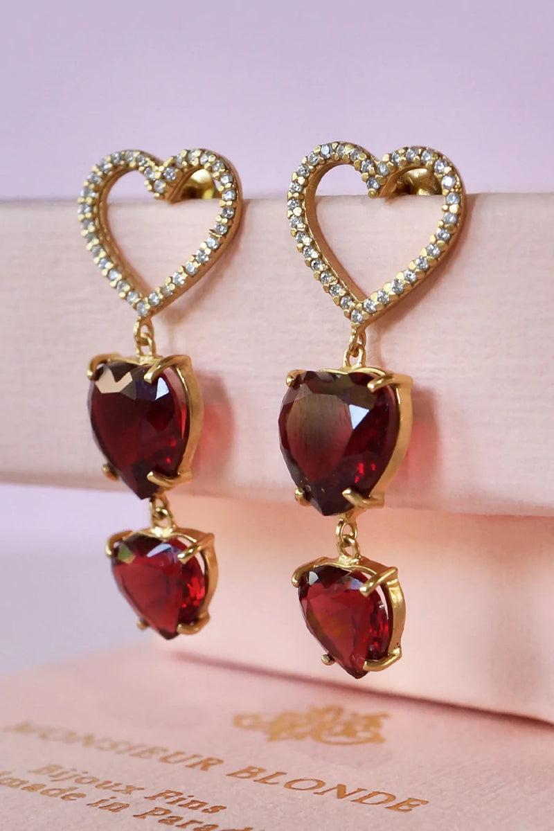 Monsieur Blonde - Love Pills Earrings - Gold