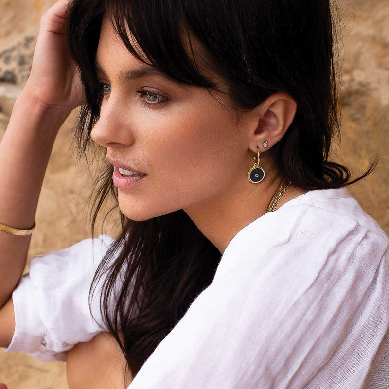 Murkani - Halcyon Equilibrium Earrings 18kt Gold Plated