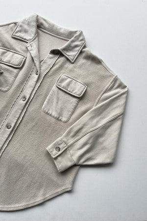 Arcaa - Bailey Shirt Jacket - Sand