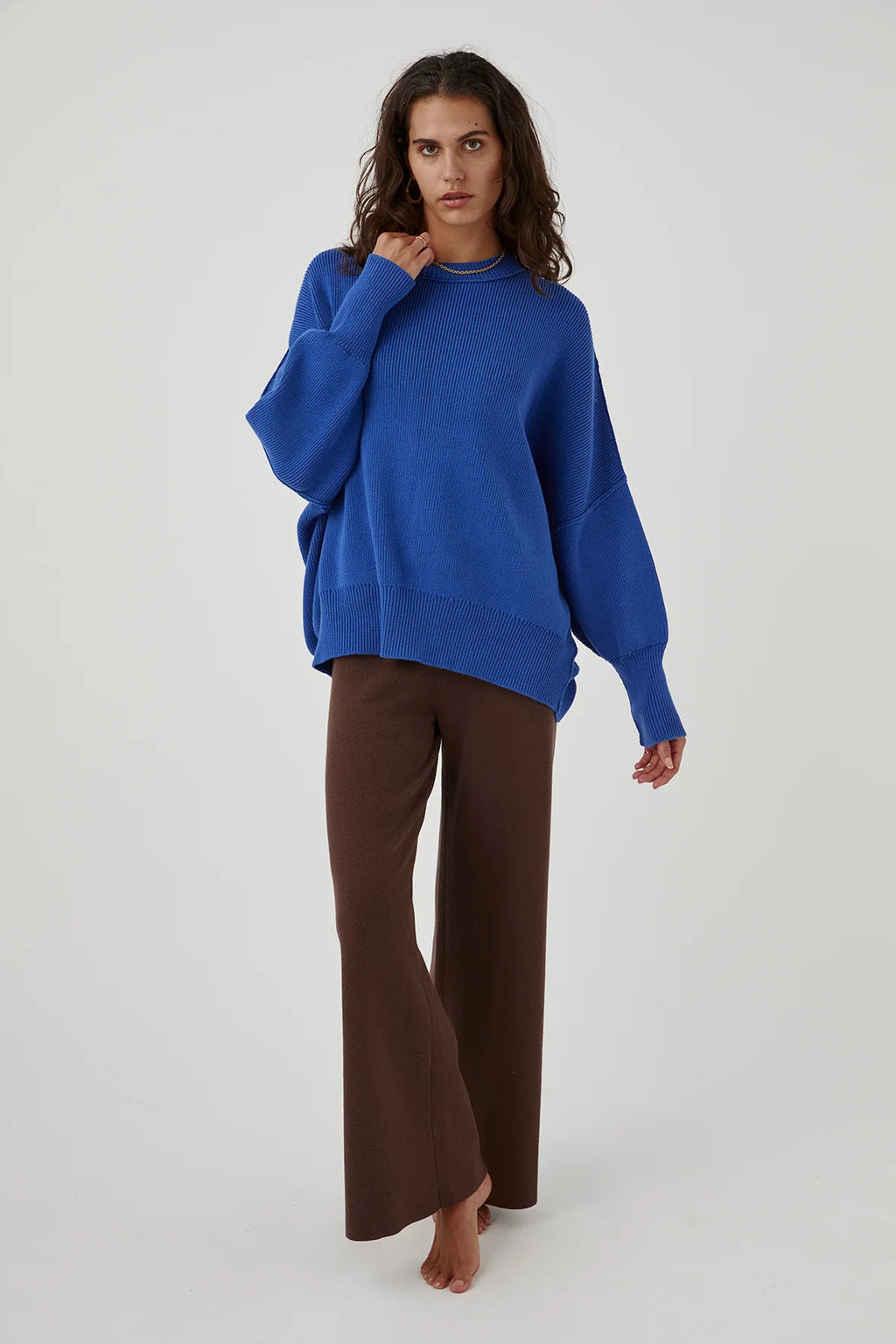 Arcaa - Harper Sweater - Sapphire