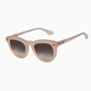 Valley Eyewear - Gripp - Desert Sand / Matte Bronze Metal Trim / Brown Gradient Lens