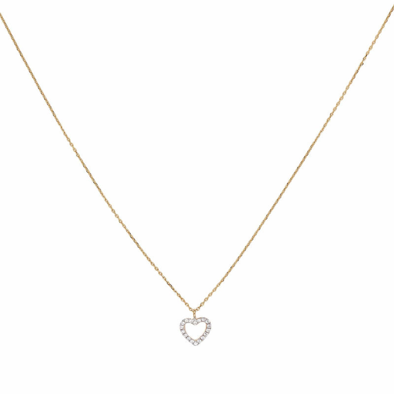 By Charlotte - Eternal Love Diamond Necklace - 14k Gold