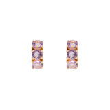 FAIRLEY - Amethyst Huggies