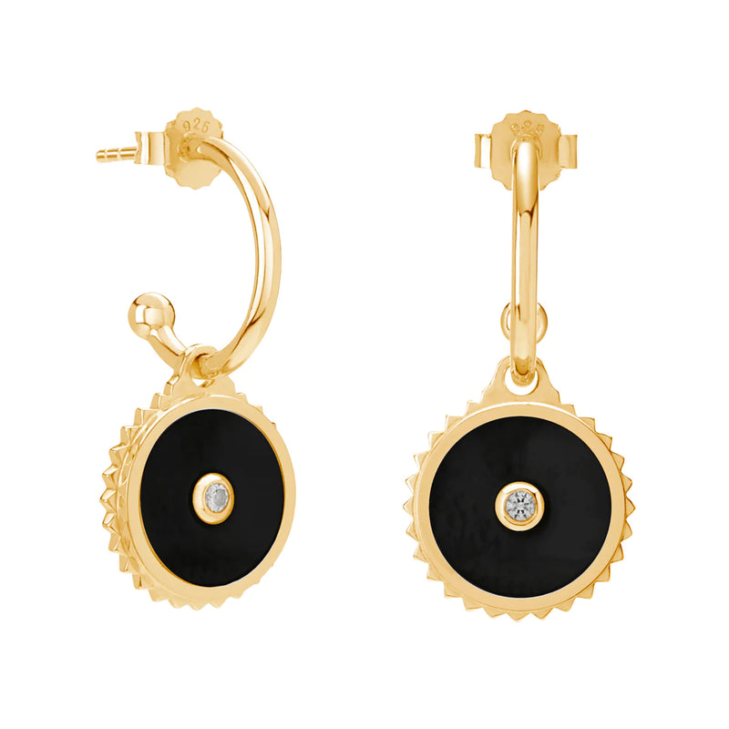 Murkani - Halcyon Equilibrium Earrings 18kt Gold Plated