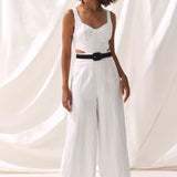Sancia - The Antea Jumpsuit - White