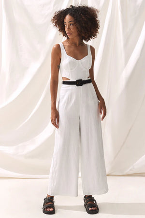 Sancia - The Antea Jumpsuit - White