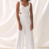 Sancia - The Antea Jumpsuit - White