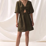 SANCIA - The Bria Dress - Moss