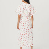 Rowie - Hilda Linen Wrap Dress - Otis Floral