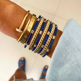 FAIRLEY - Royal Deco Enamel Cuff