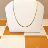 PORTER - Hailey Snake Necklace -  Short / 3mm