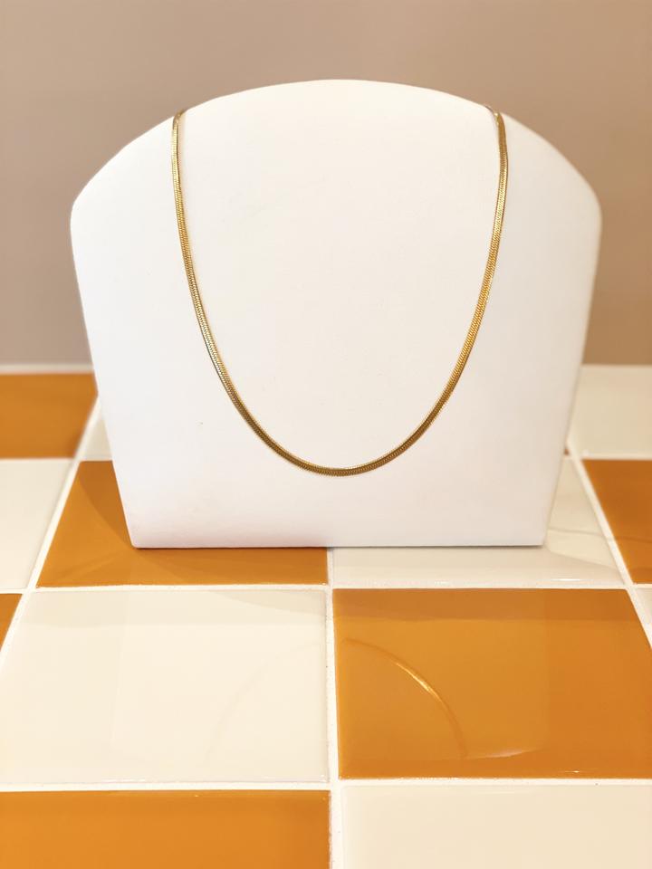 Porter - Hailey Snake Necklace -  Short ( 3mm )