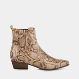IVY LEE - Bailey Boots - Faux Python