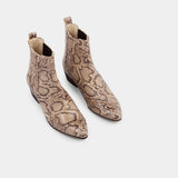 IVY LEE - Bailey Boots - Faux Python
