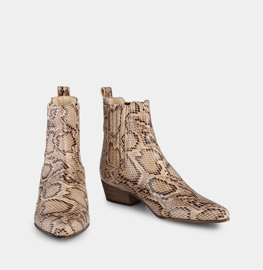 Sandro sales python boots