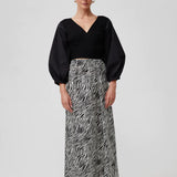 Kinney - Juliet Wrap Top - Black