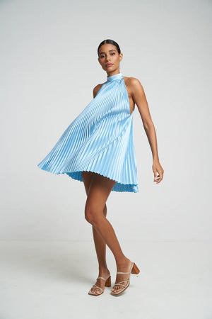 L'idee - Amour Mini Dress- Summer Blue