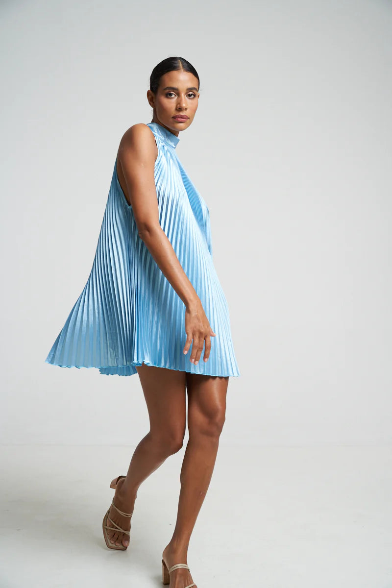 L'idee - Amour Mini Dress- Summer Blue