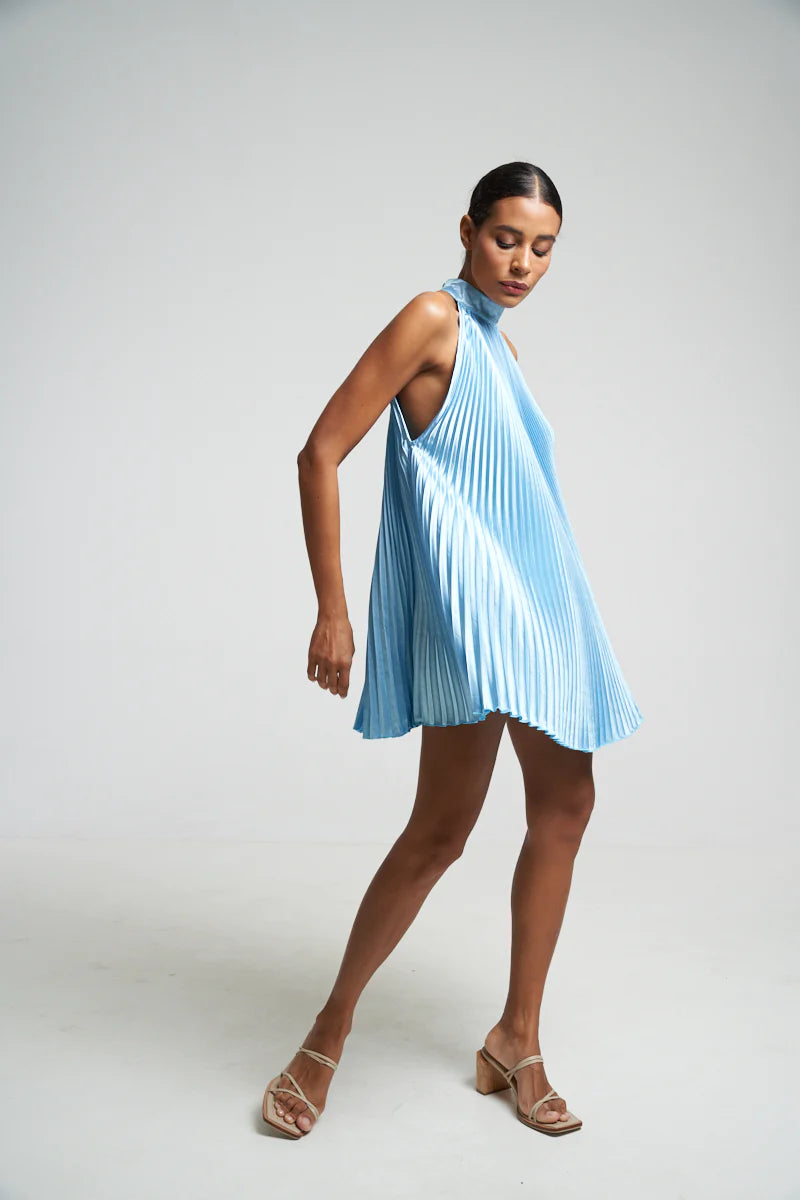 L'idee - Amour Mini Dress- Summer Blue