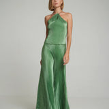 L'IDÉE - Turlington Chain Top - Sea Green