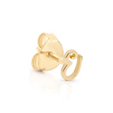 BY CHARLOTTE - 14k Gold Love Letter Single Earring "E"