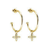 MURKANI - Medium Clover Hoops