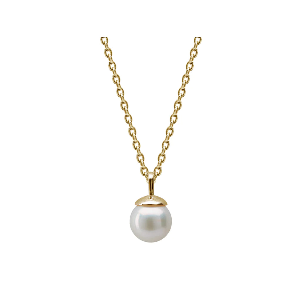 Murkani - Pearl Necklace 18kt Yellow Gold Plate