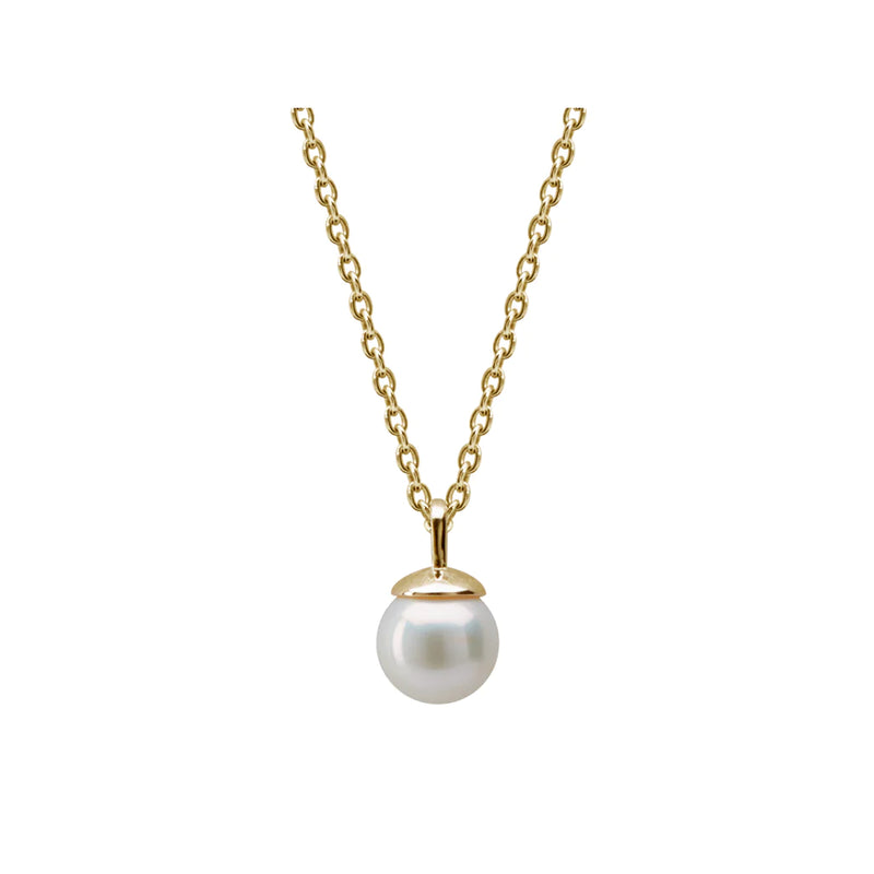 Murkani - Pearl Necklace - 18kt Yellow Gold Plate