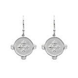 MURKANI - Hope Earrings - White Topaz/Silver
