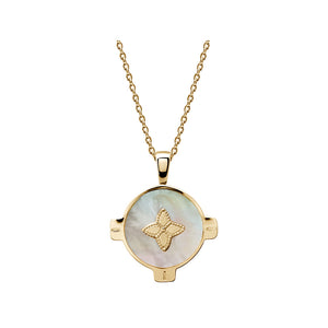 Murkani - Harmony Necklace Mother of Pearl - Gold