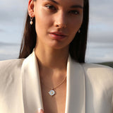 MURKANI - Oval Mother of Pearl Necklace