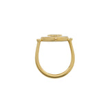 MURKANI - Temple Moon Mother of Pearl Ring