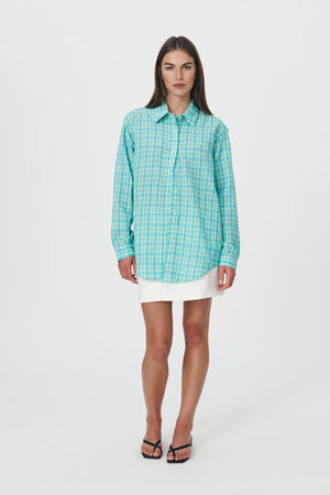 Rowie - Mason Long Sleeve Shirt - Limewire