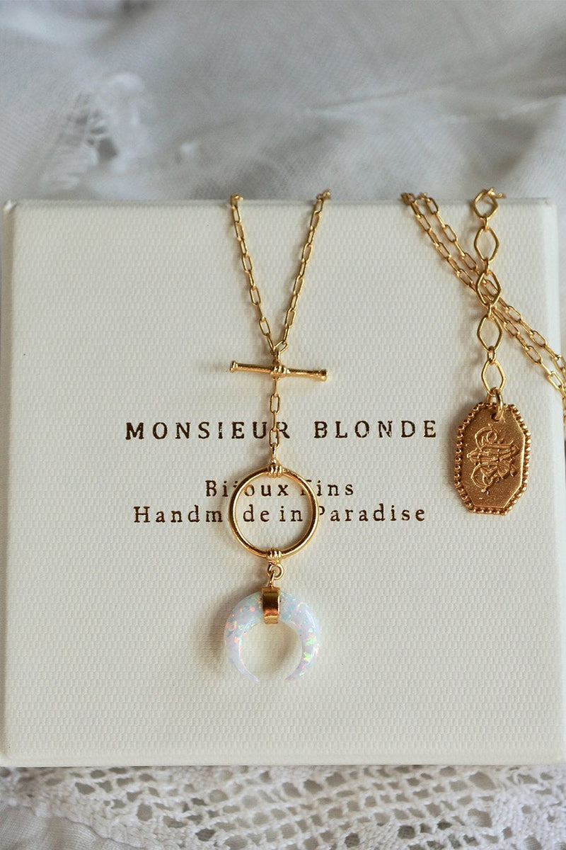 Monsieur Blonde - Moonlight Drive Necklace