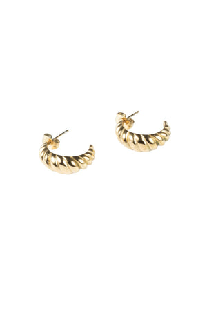 Porter - Croissant Earrings 20mm