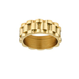 PORTER - Baby Link Ring - Gold