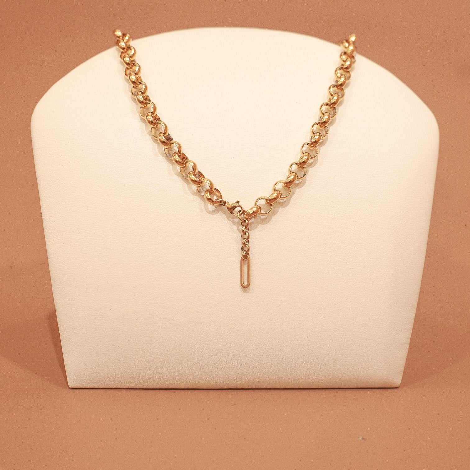 Chunky discount belcher necklace