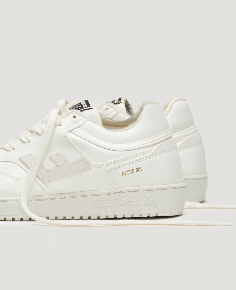 Flamingos Life - Retro 90s - All White