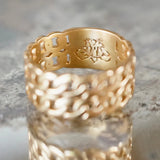 MONSIEUR BLONDE - Attractive Face Ring