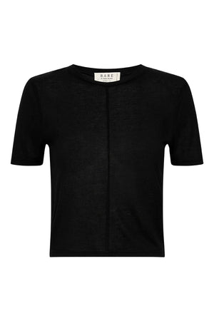 BARE by Charlie Holiday  -  The Slim Tee - Black
