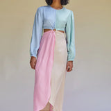SUBOO - Calypso Long Sleeve Maxi Dress