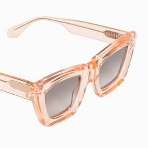 Valley Eyewear - Soho - Transparent Pink / Black Gradient Lens