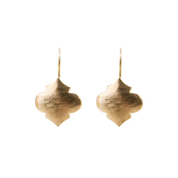 Fairley - Moroccan Hook Earrings (Gold)