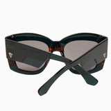 VALLEY EYEWEAR - Coltrane  - Dark Sea Green / Tort Centre / Brown Lens