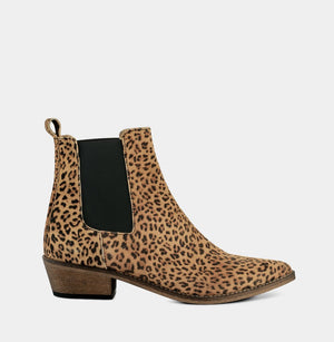 Ivy Lee Stella Boots - Leopard Beige