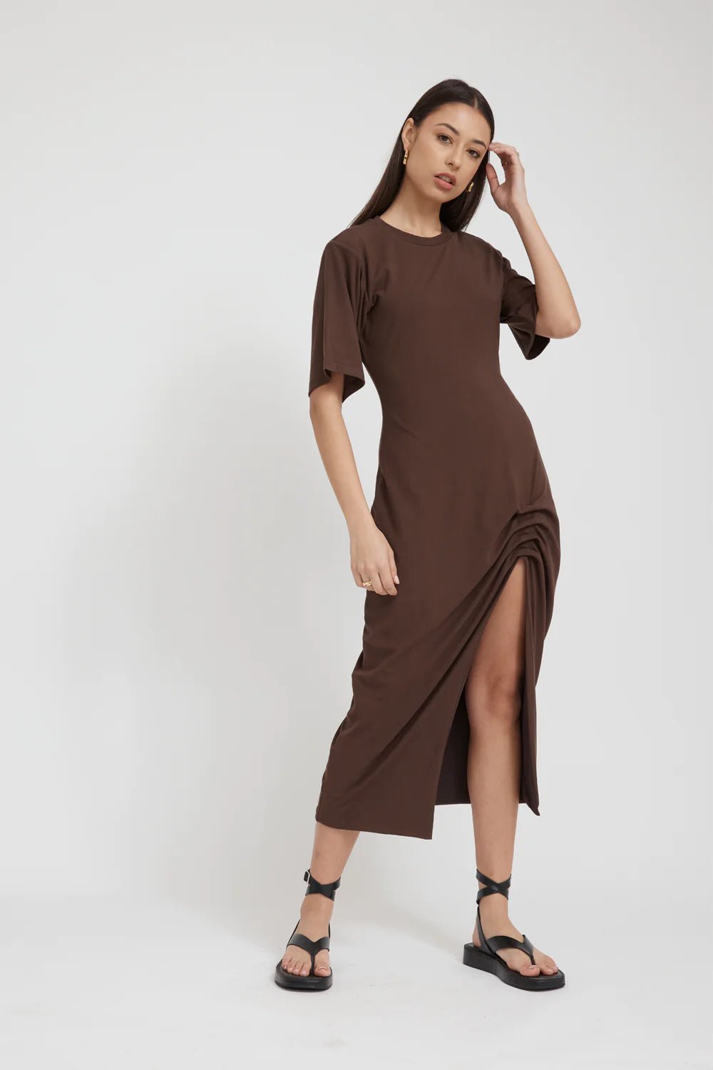 Tojha - Rowena Dress - Fudge